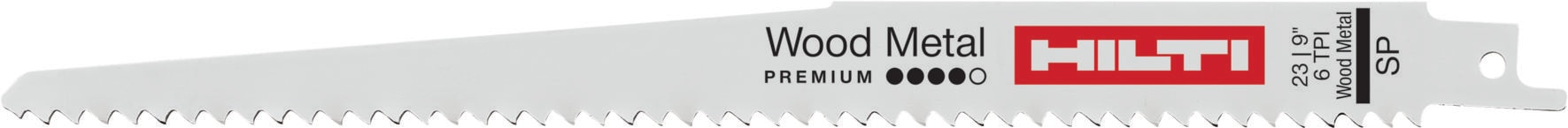 Säbelsägeblatt HILTI WD 23 6 Premium Holz Und Meta Ll, Länge 229 Mm, Packung Mit 5 Stück - G.B.S. Onlineshop