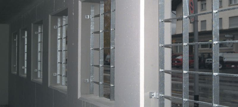 Kompaktdübel HKD-SR SS316 Korrosionsbeständiger Kompaktdübel zum Setzen mit Setzwerkzeug für den Einsatz im Außenbereich (Edelstahl) Anwendungen 1