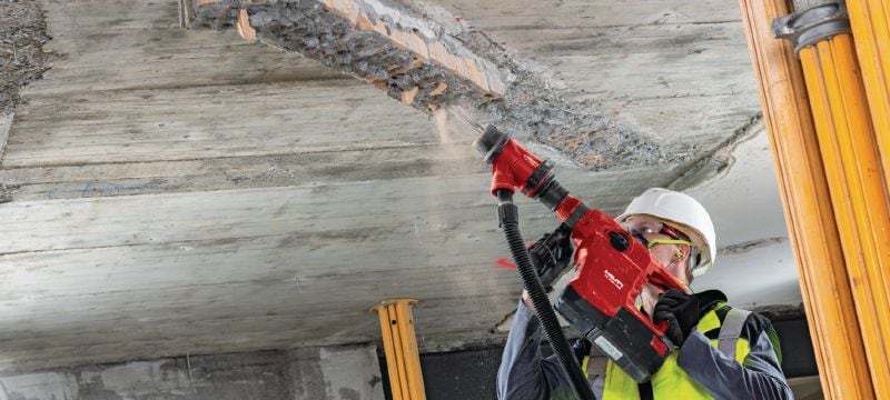 Meißelhammer TE 500-A36 SDS Max Vielseitiger Akku-Meißelhammer SDS Max (TE-Y) für Meißelarbeiten in Beton und Mauerwerk, mit Aktiver Vibrationsreduktion (AVR) Anwendungen 1