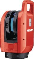 Hilti P3D 800 Laserscanner 3D-Laserscanner für die Realitätserfassung auf Baustellen; erstellt schnelle und genaue Punktwolken und lässt sich in gängige Bemessungssoftware integrieren