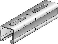 MQ-41-R MQ Profilschiene (41 mm hoch) aus Edelstahl (A4) für mittelschwere Anwendungen