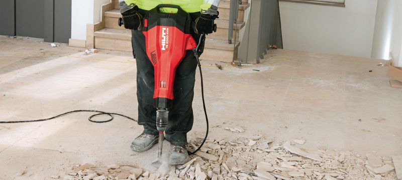 Elektrischer Abbruchhammer TE 2000-AVR Leistungsstarker und äußerst leichter Abbruchhammer mit TE-S Aufnahme für Abbrucharbeiten in Beton Anwendungen 1