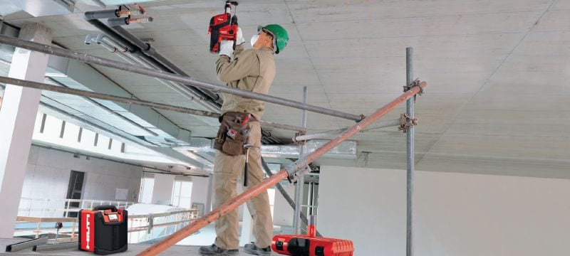 Baustellenradio RC 4/36-DAB Robustes Baustellenradio mit DAB-Technik, Bluetooth® Kopplung und Ladevorrichtung für alle Hilti Akkus von 12 bis 36 V Anwendungen 1