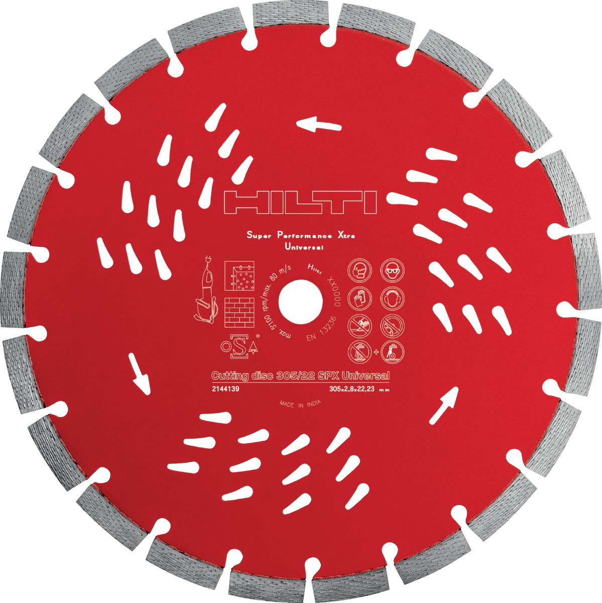 10x HILTI Trennscheibe SP 230x1,8x22,23 mm SP Stahl Edelstahl Flexscheibe 