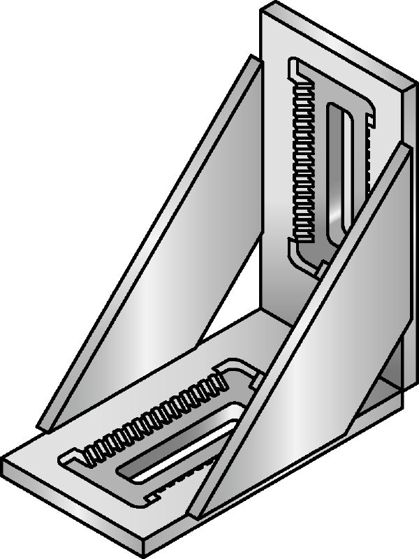 Verbinder MIC-BA /H Galvanisch verzinkte Verbinder der Ultimate-Leistungsklasse mit der höchsten Vielseitigkeit innerhalb des modularen MI Systems