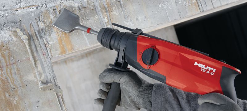 Bohrhammer TE 3-C Leistungsstarker SDS-Plus Bohrhammer für den Netzbetrieb zum Schlagbohren, Bohren ohne Schlag und Meißeln Anwendungen 1