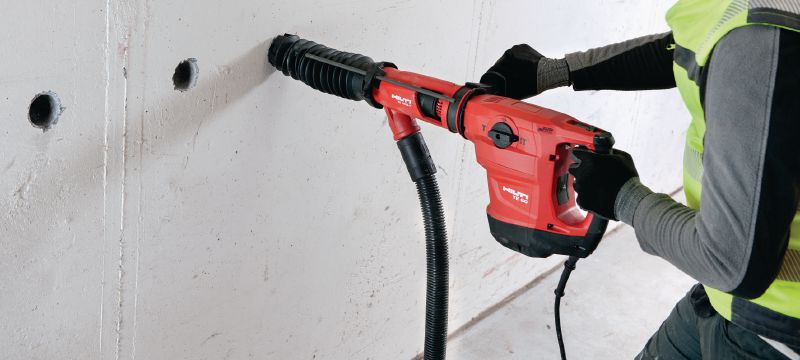 Bohrhammer TE 60-AVR Vielseitiger und leistungsstarker SDS Max (TE-Y) Bohrhammer für Bohr- und Meißelarbeiten in Beton, mit Aktiver Vibrationsreduktion (AVR) Anwendungen 1