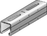 MQ-41/3 Schiene Galvanisch verzinkte MQ Profilschiene (41 mm hoch und 3 mm stark) für mittelschwere Anwendungen