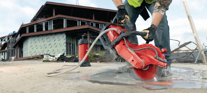 Akku-Trennschleifer DSH 600-22 Akku-Trennschleifer für schwere Arbeiten an Beton, Metall und Mauerwerk (Nuron Akku-Plattform) Anwendungen 1