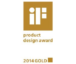                Dieses Produkt wurde mit dem "Gold" IF Design Award ausgezeichnet.            