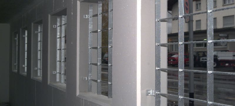 Kunststoff-Schraubdübel HRD-K Vormontierter, bundloser Kunststoffdübel mit Schraube (Kohlenstoffstahl, Sechskantkopf) für Beton und Mauerwerk Anwendungen 1