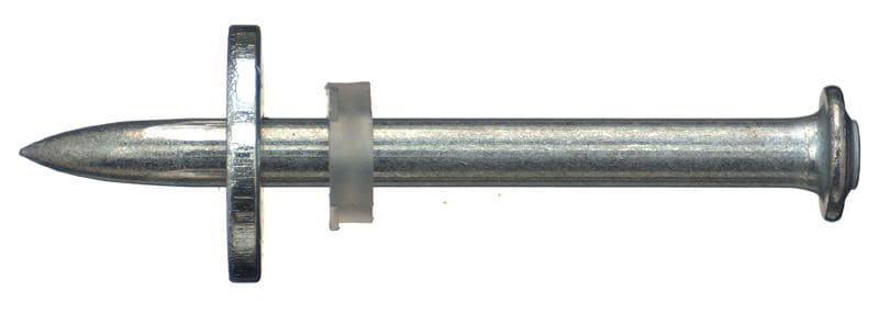 X-DNH Nägel für Beton mit Unterlegscheibe Nagel aus Kohlenstoffstahl zur Verwendung mit der DX-Kwik-Vorbohrtechnik und pulverbetriebenen Nagelgeräten auf Beton (Unterlegscheibe 8 mm)