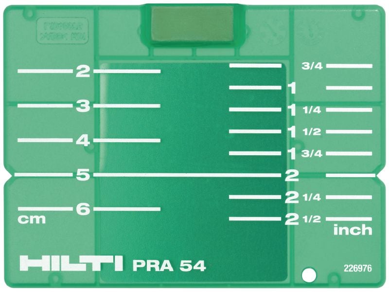 Zieltafel PRA 54 (CM/IN) 