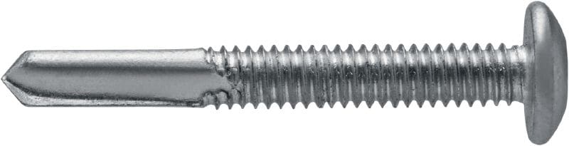 Metallbau-Selbstbohrschrauben S-MD 05 PS Selbstbohrschraube mit Linsenkopf (A2 rostfrei) ohne Unterlegscheibe für dicke Metall–Metall-Befestigungen (bis 15 mm)