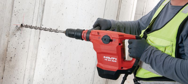 Bohrhammer TE 50-AVR Kompakter SDS Max (TE-Y) Bohrhammer zum Bohren und Meißeln in Beton Anwendungen 1