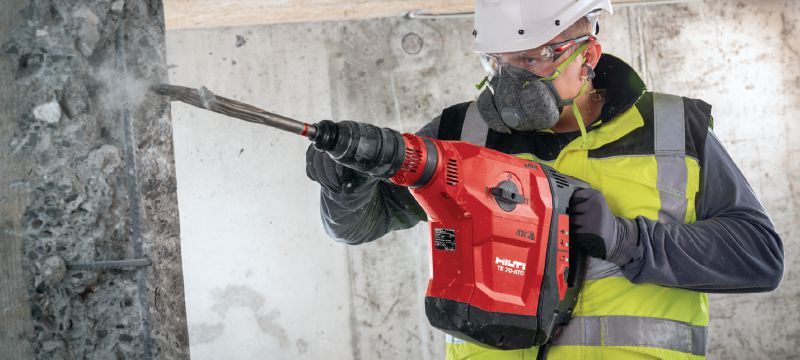 Bohrhammer TE 70-ATC/AVR Sehr leistungsstarker Bohrhammer SDS Max (TE-Y) für schwere Bohr- und Meißelarbeiten in Beton Anwendungen 1