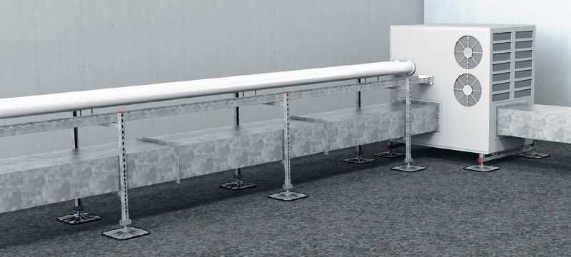 MV-PSF Trenn- und Schutzvlies zur Verwendung zwischen MV-LDP Lastverteilplatten und dem Dach Anwendungen 1
