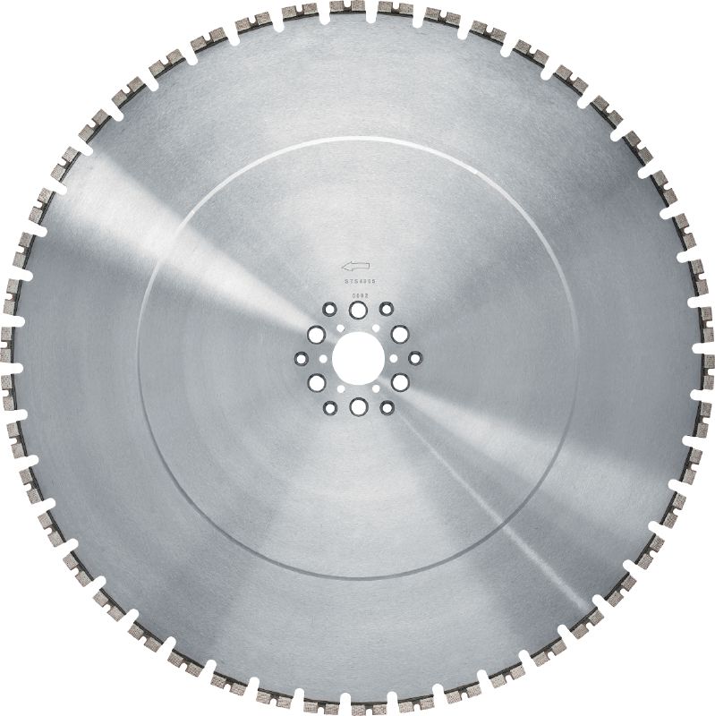 Wandsägeblatt SPX MCS Equidist (60HY: passend für Hilti, Husqvarna® und Tyrolit®) Wandsägeblatt (15 kW) der Ultimate-Leistungsklasse für hohe Geschwindigkeiten und längere Lebensdauer in armiertem Beton (60HY-Aufnahme kompatibel mit Hilti, Husqvarna und Tyrolit® Wandsägen)