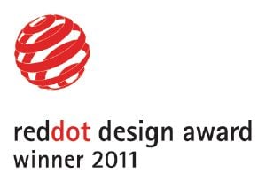                Dieses Produkt wurde mit dem Red Dot Design Award ausgezeichnet.            