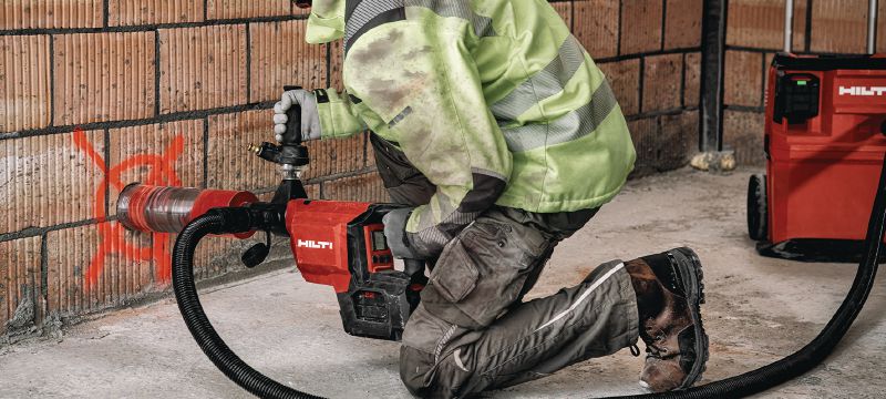 SPX-A Speed Schnellbohrkrone Bohrkrone der Ultimate-Leistungsklasse für handgeführtes und ständergeführtes Kernbohren in nahezu allen Arten von Beton und Mauerwerk – speziell für Akku-Kernbohrgeräte Anwendungen 1