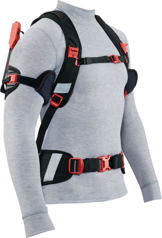 EXO-S Schulter-Exoskelett Tragbares Exoskelett für Bauarbeiten, für weniger Ermüdung im Schulter- und Nackenbereich bei Arbeiten oberhalb der Schulterhöhe, für einen Bizepsumfang von bis zu 40 cm