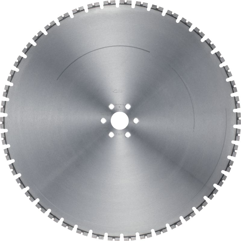 SPX MCS Equidist Wandsägeblatt (1-Aufnahme) Wandsägeblatt (15 kW) der höchsten Leistungsklasse für hohe Geschwindigkeiten und lange Lebensdauer in armiertem Beton (1-Aufnahme)