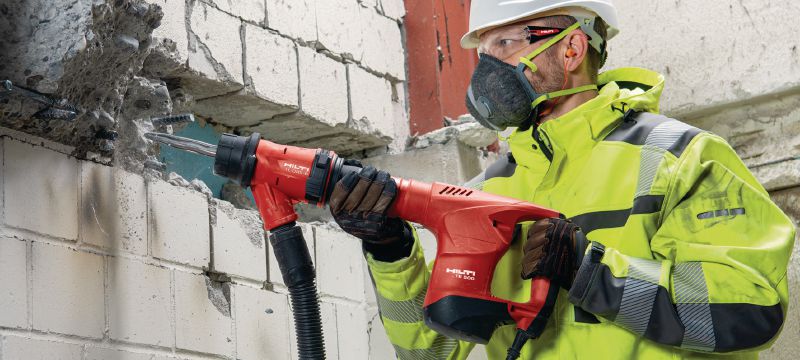 Meißelhammer TE 500 SDS Max Robuster SDS Max Meißelhammer (TE-Y) für leichte Meißelarbeiten in Beton und Mauerwerk Anwendungen 1