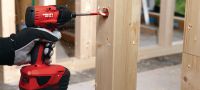 Flachfräsbohrersatz WDB-S Flachfräsbohrer-Set für schnelles Einbohren von Flachlöchern in Holz Anwendungen 1