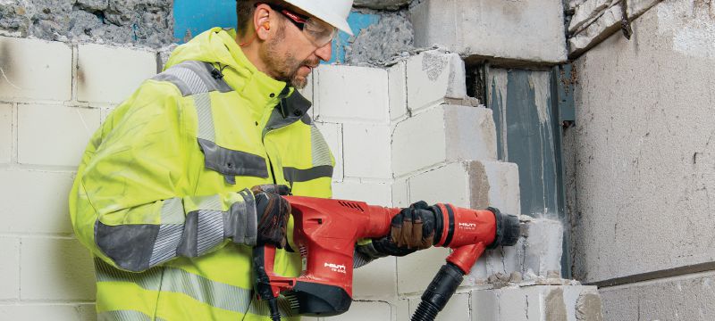 Meißelhammer TE 500 SDS Max Robuster SDS Max Meißelhammer (TE-Y) für leichte Meißelarbeiten in Beton und Mauerwerk Anwendungen 1