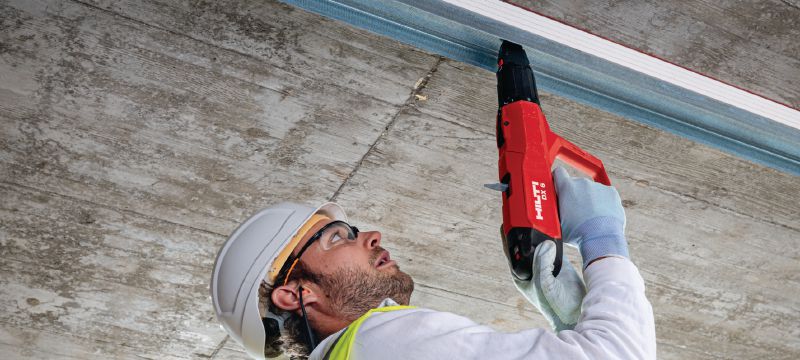 Kit für Bolzensetzgerät DX 6 Vollautomatisches pulverbetriebenes Bolzensetzgerät – Kit für Wände und Schalungen Anwendungen 1