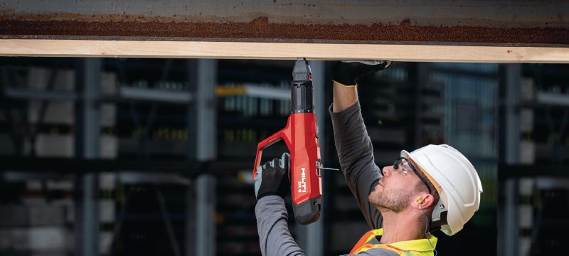 Kit für Bolzensetzgerät DX 6 Vollautomatisches pulverbetriebenes Bolzensetzgerät – Kit für Wände und Schalungen Anwendungen 1