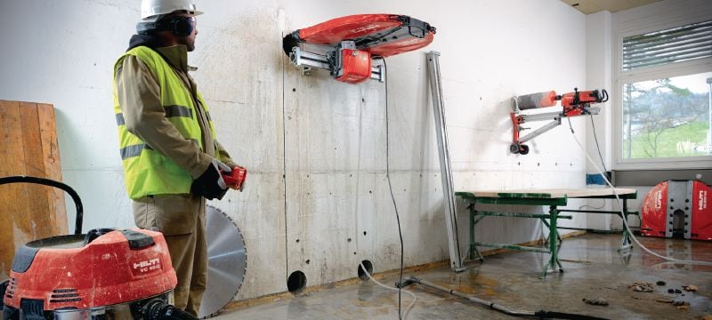 Wandsägeblatt SPX LCS Equidist (60H: passend für Hilti und Husqvarna®) Wandsägeblatt (5–10 kW) der Ultimate-Leistungsklasse für hohe Geschwindigkeiten und längere Lebensdauer in armiertem Beton (60H-Aufnahme kompatibel mit Hilti und Husqvarna® Wandsägen) Anwendungen 1