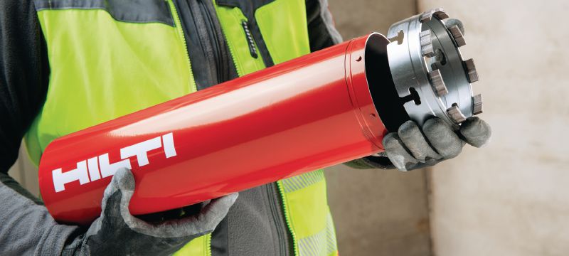 X-Change Bohrkronenkörper (BU) X-Change Bohrkronenkörper (inkl. Hilti BU Einsteckende für schnellen Wechsel) Anwendungen 1