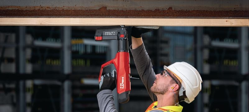 Kit für Bolzensetzgerät DX 6 Vollautomatisches pulverbetriebenes Bolzensetzgerät – Kit für Wände und Schalungen Anwendungen 1