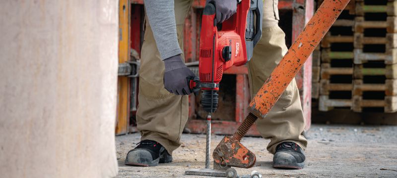 Hammerbohrer TE-CX (SDS Plus) (Zoll) SDS Plus (TE-C) Hammerbohrer der höchsten Leistungsklasse für Dübelbohrungen in armiertem Beton (Zoll) Anwendungen 1