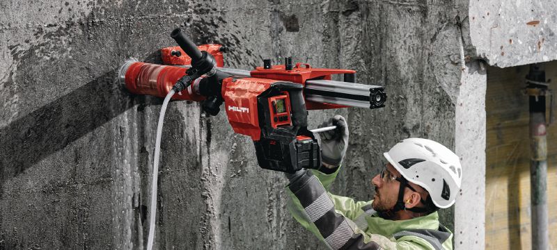 Bild 5 von 6: DD 150-U-22 Akku-Kernbohrgerät Akku-Diamantbohrgerät für handgeführtes oder ständergeführtes Kernbohren von 52 bis 162 mm (2 bis 6-3/8) in Beton oder bis 252 mm (10”) in Mauerwerk (Nuron Akku) Anwendungen 1