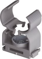 X-FC MX Multi-Clip Verstellbare Fixbride, optimiert für magazinierte Nägel und kompatibel mit einer Vielzahl von Befestigungsverfahren, Untergrundmaterialien und Rohrdurchmessern