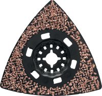 Schleifblock für das Multitool Schleifblock-Aufsatz für das oszillierende Multitool, zum Schleifen von Holz und Lack bzw. Mörtel und Fugenmasse