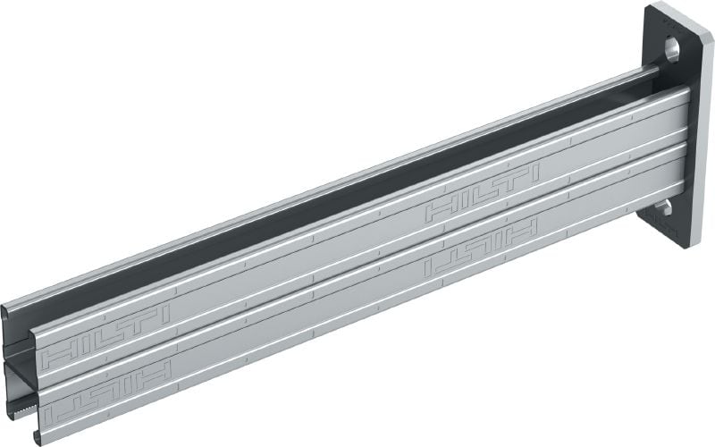 MQK-41 D-R Edelstahl-Doppelkonsole für mittelschwere Anwendungen