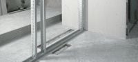Kunststoff-Schlagdübel HPS-1 R Kostengünstiger Kunststoff-Schlagdübel mit korrosionsbeständiger A2-Edelstahlschraube für den Einsatz im Außenbereich Anwendungen 3