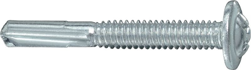 Metallbau-Selbstbohrschrauben S-MD 01/S-MD 03/S-MD 05 ZW Selbstbohrschraube mit Tellerkopf (verzinkter Kohlenstoffstahl) ohne Unterlegscheibe zur Befestigung von Metall auf Metall