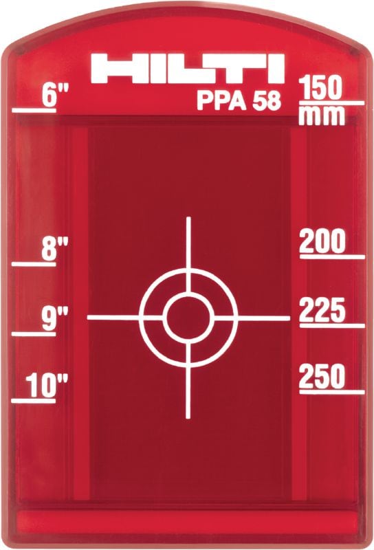 Zieltafel PPA 58 (CM/IN) 