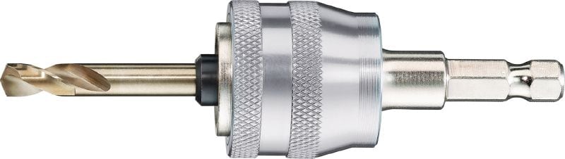 MetalCut Aufnahme inkl. Zentrierbohrer Aufnahme mit Zentrierbohrer zur Verwendung mit MetalCut Lochsägen der Premium-Leistungsklasse