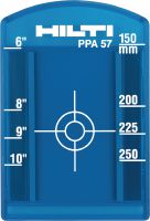 Zieltafel PPA 57 (CM/IN) 