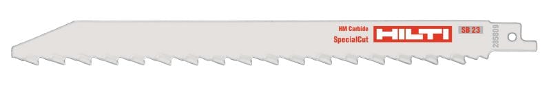 Säbelsägeblätter für Leichtbeton Säbelsägeblatt der Ultimate-Leistungsklasse zum Schneiden von Porenbeton und Blocksteinmauerwerk (bis 215 mm Dicke)