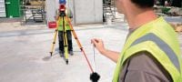 Totalstation POS 15 Präzise Totalstation für den Zweipersonenbetrieb mit einer Winkelmessgenauigkeit von 5  Anwendungen 5