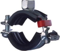 MPN-GK Galvanisch verzinkte Gleit-/Klemmrohrschelle der Ultimate-Leistungsklasse mit Schnellverschluss für Anwendungen mit Kunststoffrohren