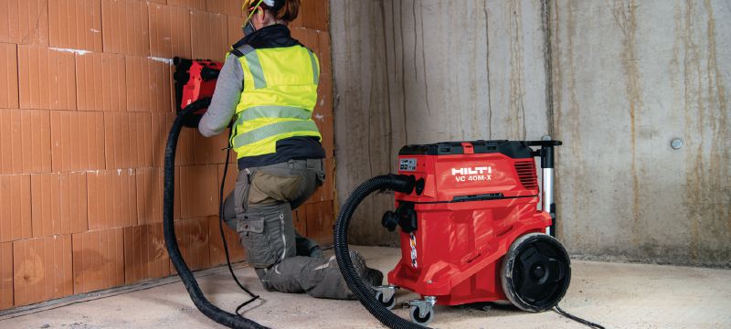 Industriesauger VC 40M-X Industriesauger zum Nass- und Trockensaugen mit automatischer Filterreinigung der Klasse M Anwendungen 1