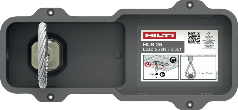 HLB Liftbox Eingegossener Lastanschlagpunkt für Flaschenzüge, Haken oder Ausrüstung bei der Montage und Wartung von Aufzügen