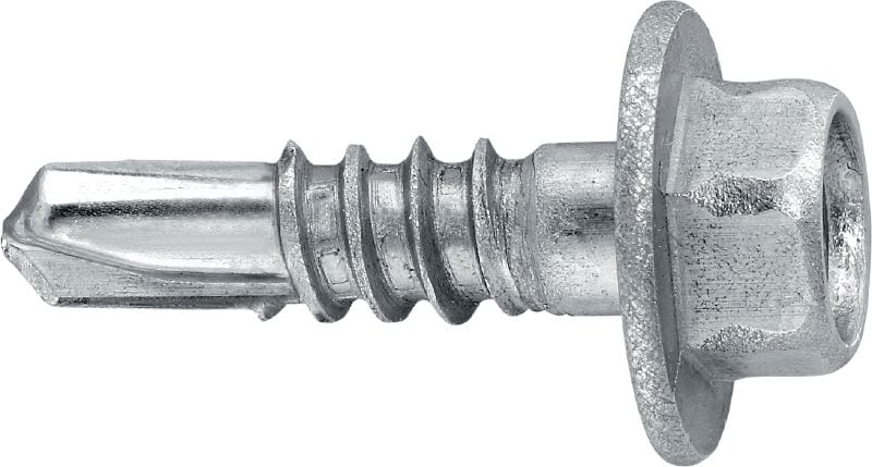 Metallbau-Selbstbohrschrauben S-AD 01 S Selbstbohrschraube (A2 Edelstahl) ohne Unterlegscheibe für Aluminium-Fassadenbefestigungen (bis 4 mm)